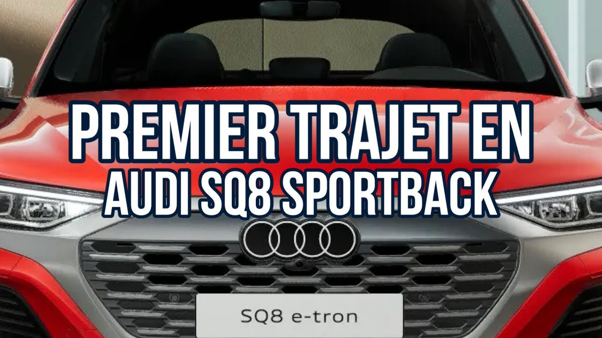 Premier Trajet - 40 km en Audi SQ8 Sportback e-tron youtu.be/jUCddcH9Bwc?si… via @YouTube #ChargingStation
@AudiFrance #Audi #SQ8 #Sportback #eTron #AudiSQ8 #AudiSQ8Sportback #AudiSQ8SportbackeTron #SUV #Coupé #SUVCoupé #VoitureElectrique #PremierTrajet #Essai #BEV #EV #VE