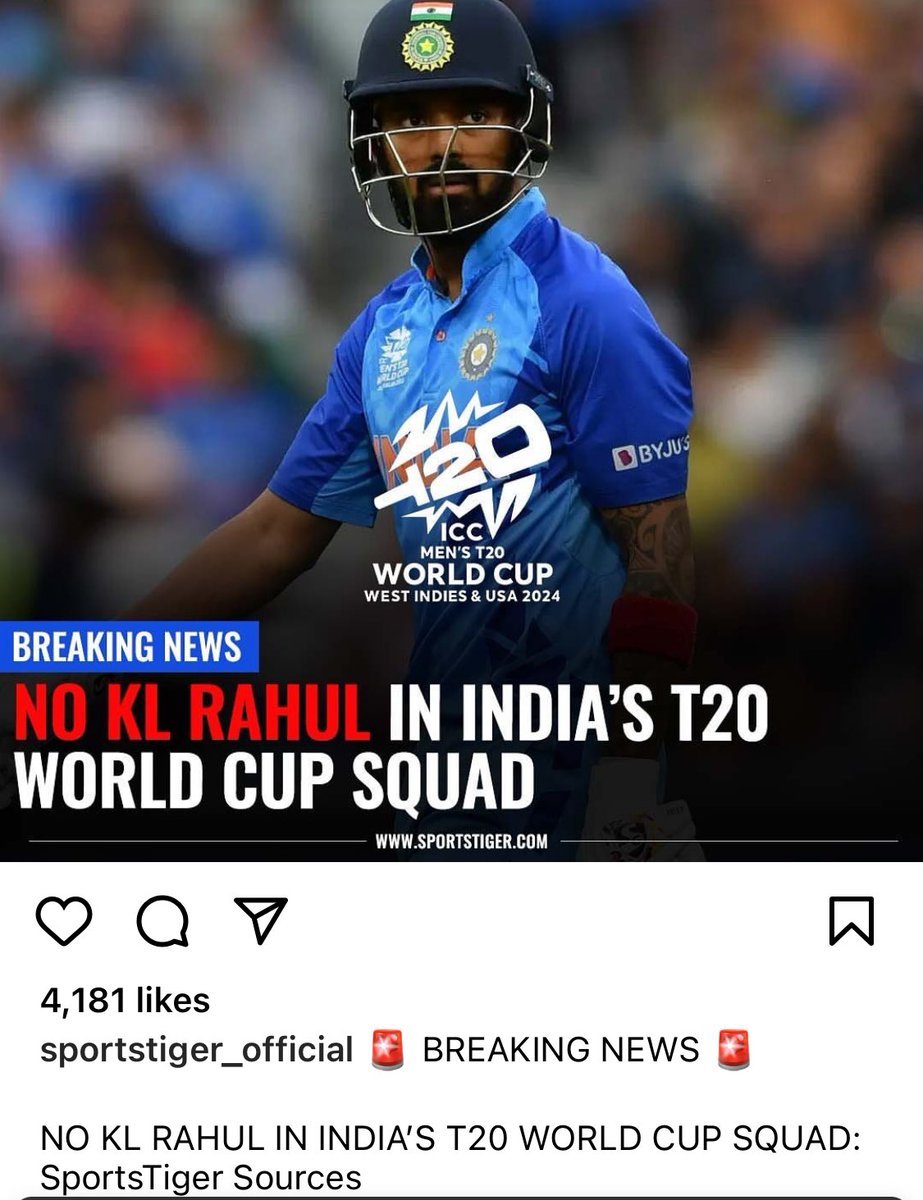 BCCI se pehle sala kaha se announce karte hai yeh source..?? I am sure @poserarcher is happy tho with this news 😇😂 #KLRahul #T20WorldCup