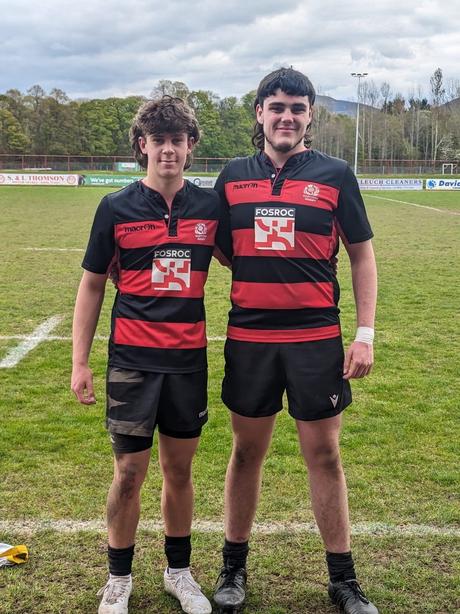Huge shout out to Finlay and Lachlan who have been part of the recent Edinburgh U16 squads. The squads have won all their games over the last 2 weekends against Glasgow and Newcastle Falcons.

#OneClubOneCommunity 
#DriveOnPL