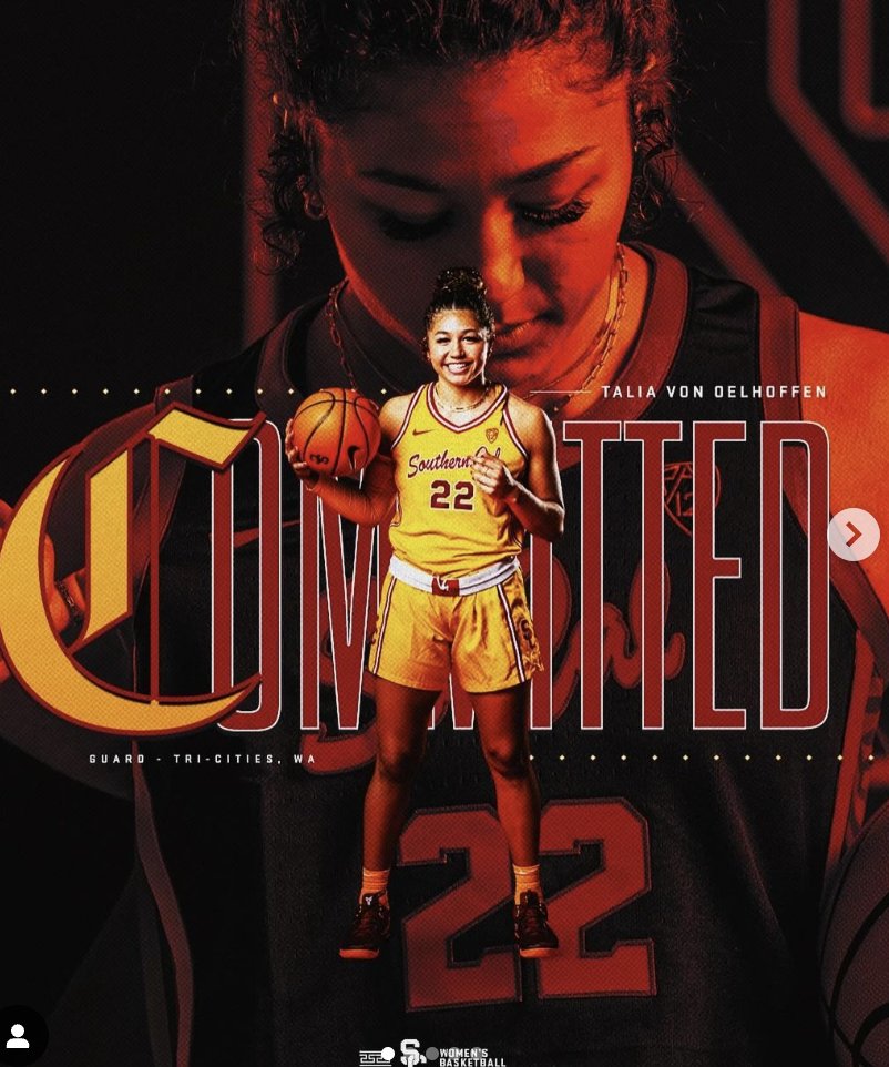 BREAKING: Talia von Oelhoffen has COMMITTED to USC!