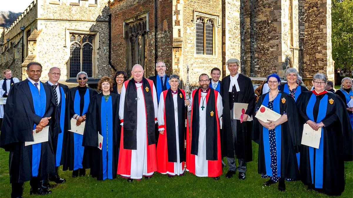 Yesterday we celebrated the Collation and Installation of Honorary and Lay Canons and the Admission of Ecumenical Canons at Chelmsford Cathedral. You can watch the service here - buff.ly/3QqMaH8