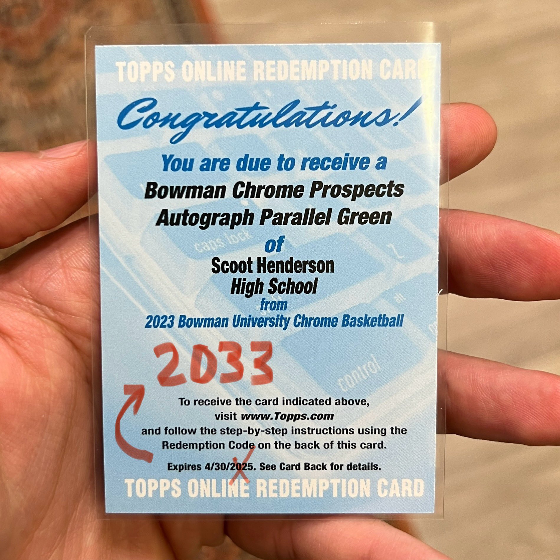 その他 topps redemption Topps on X: 