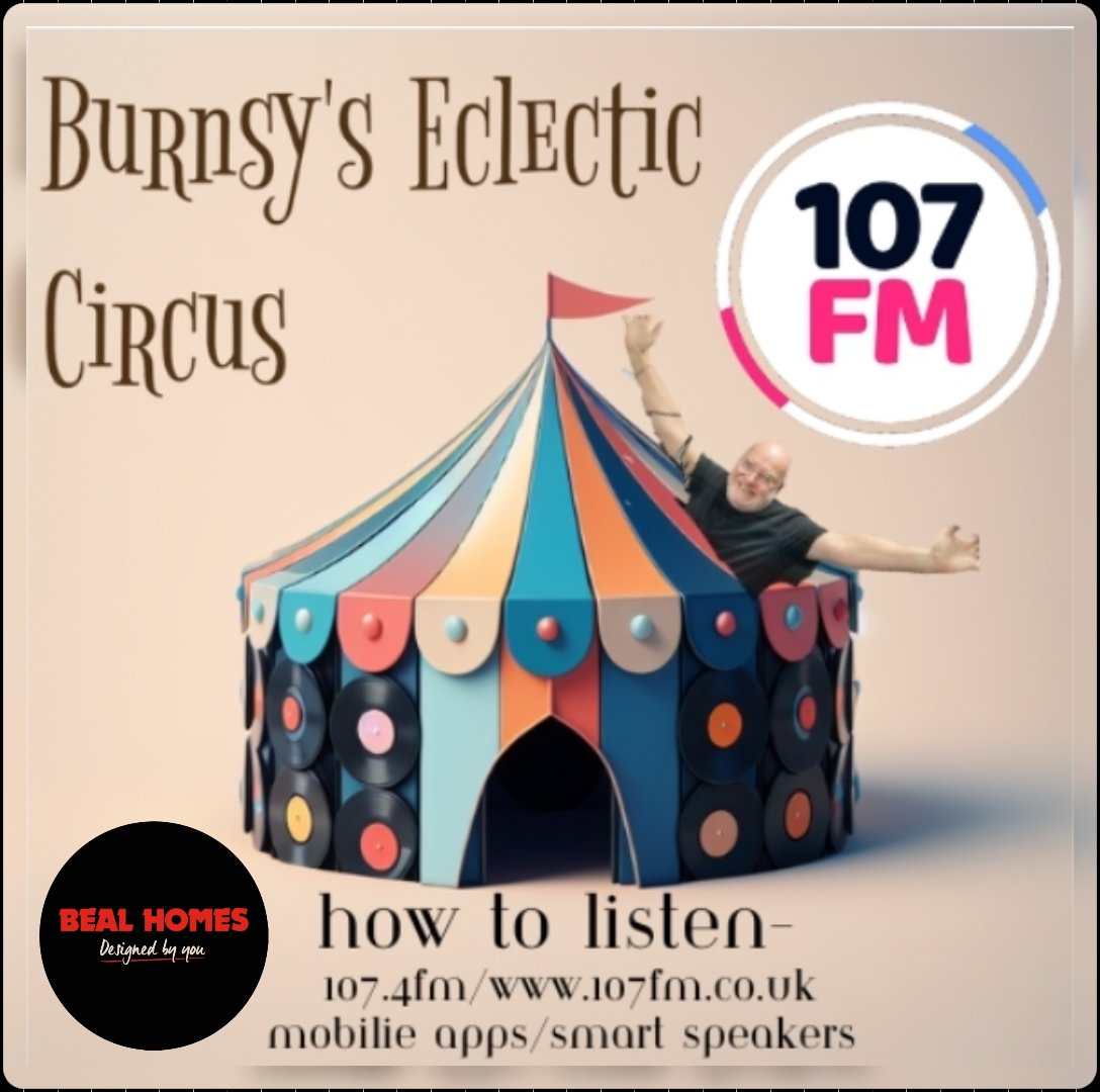 There's only one Burnsy, and there's only one Eclectic Circus, and it's back on 107FM tonight at 8pm
Your Monday night essential radio listen!

Music picks done✅️
Black show attire ironed nicely✅️
Script Meticulously prepared ✅️

Brought to you by @BealHomes