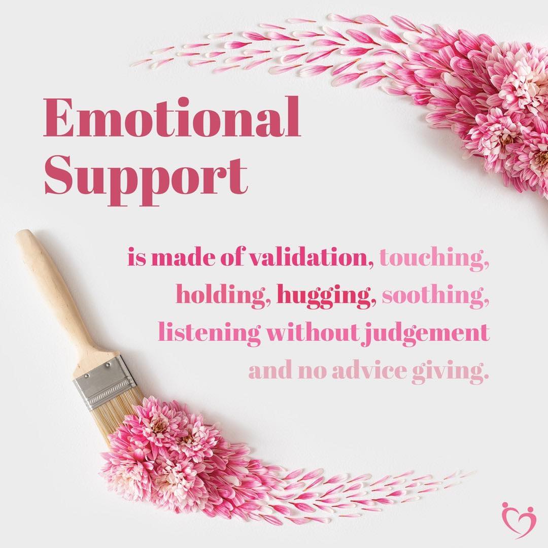 Never underestimate the power of your loving presence to calm down another 💖