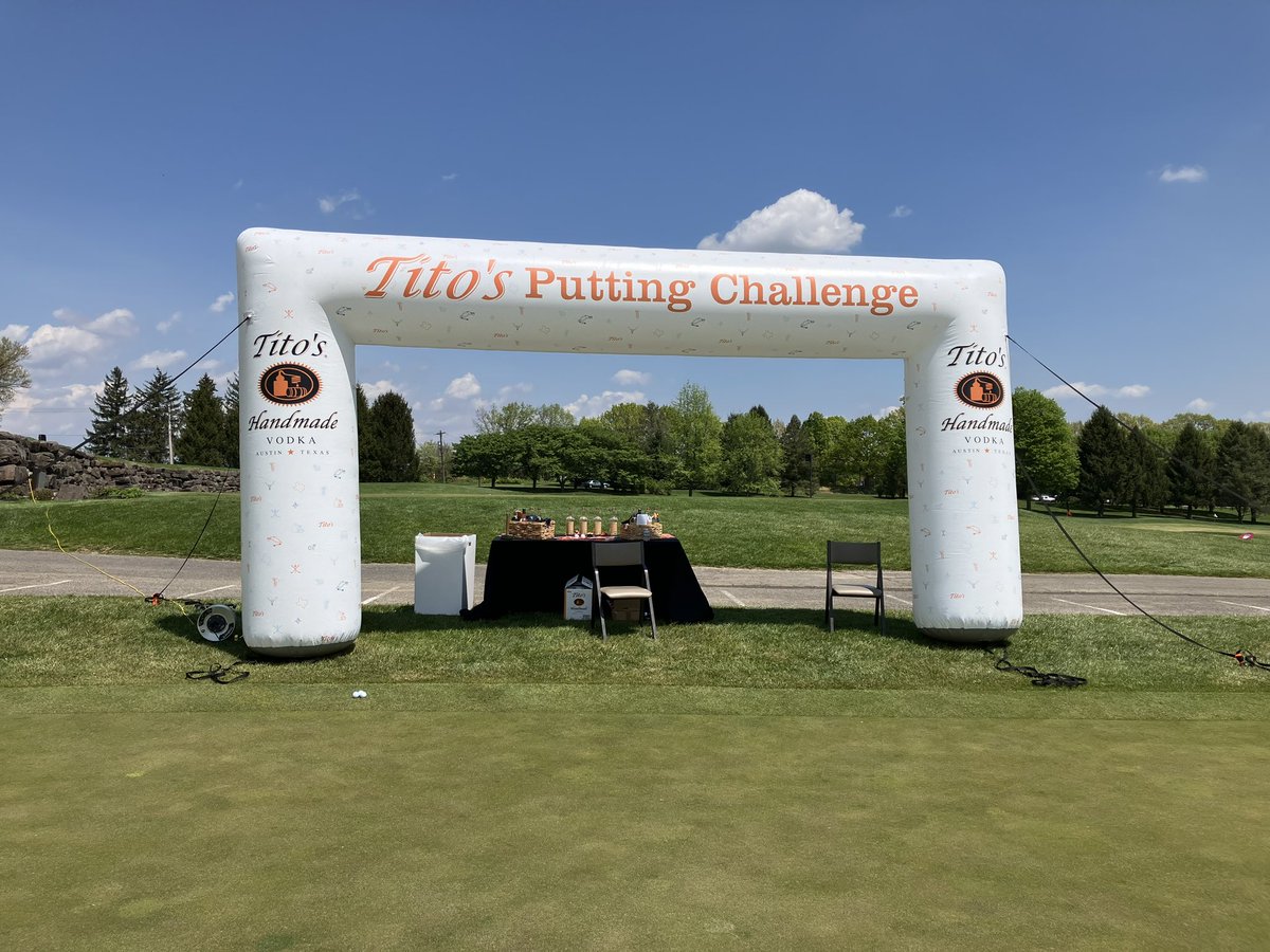 It would be my honor to accept this challenge!  @TMFoundation golf outing at the beautiful @UnionLeagueGolf Liberty Hill property.  @TitosVodka