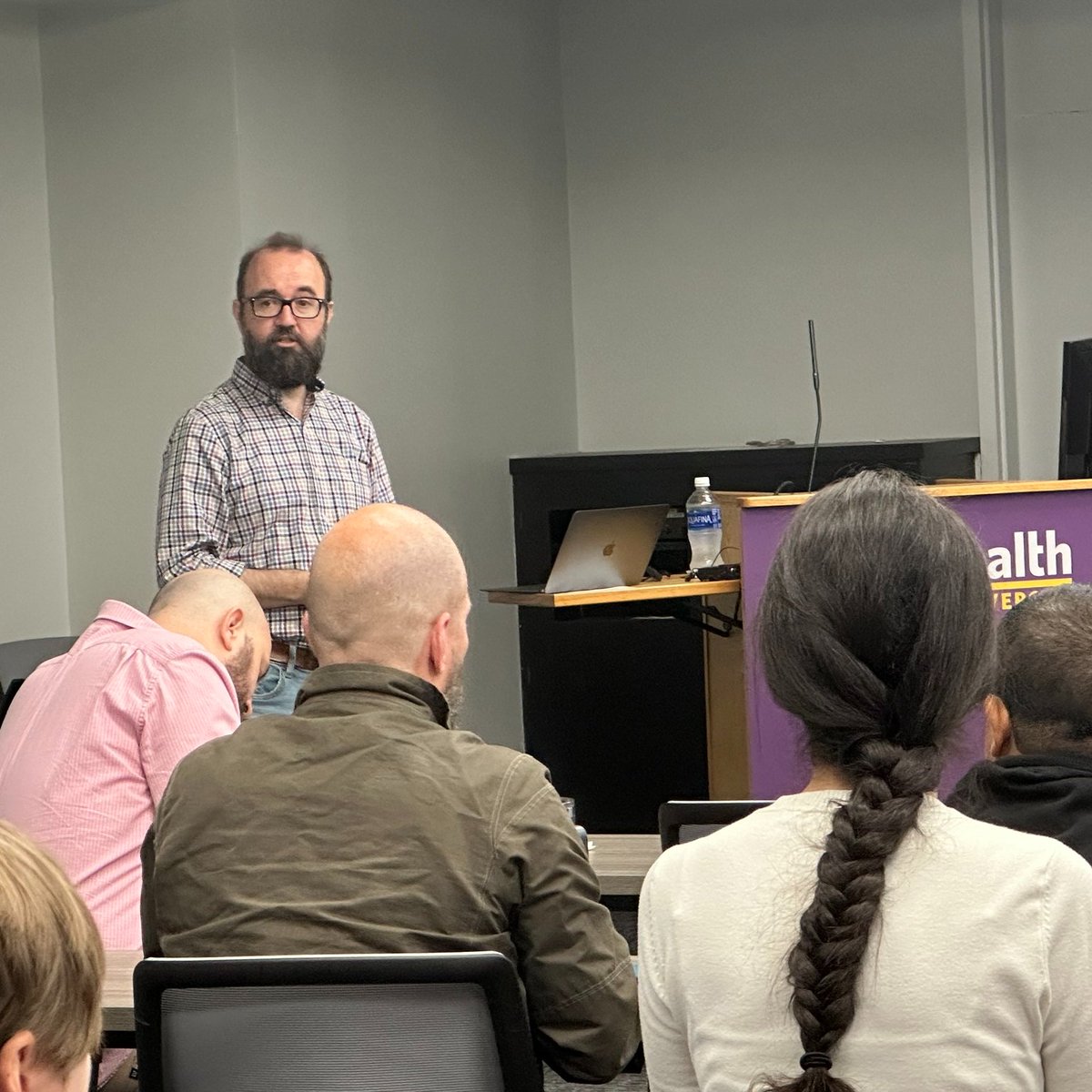 The CCDS was honored to have Angel Baldan, PhD, Professor of Biochemistry and Molecular Biology at Saint Louis University School of Medicine, provide a talk this morning on "Cholesterol, miRNAs, and VLDL Secretion" at our monthly Malcolm Feist Cardiovascular Seminar Series.