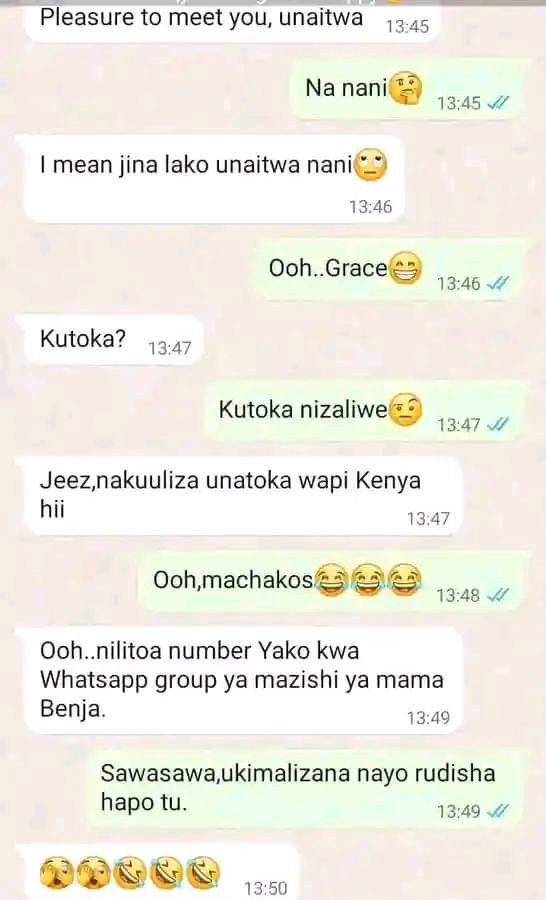 No stress in Kenya 🤣🤣🤣