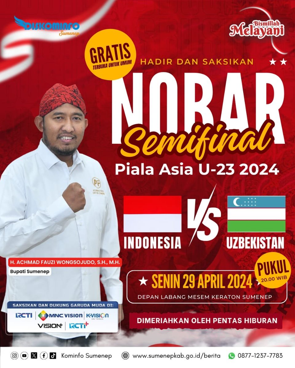 Choirulduro's tweet photo. @JadiUtas Nobar di Sumenep Madura, Foto Bupati paling gede tanpa foto pemain https://t.co/dmpx6Doya1