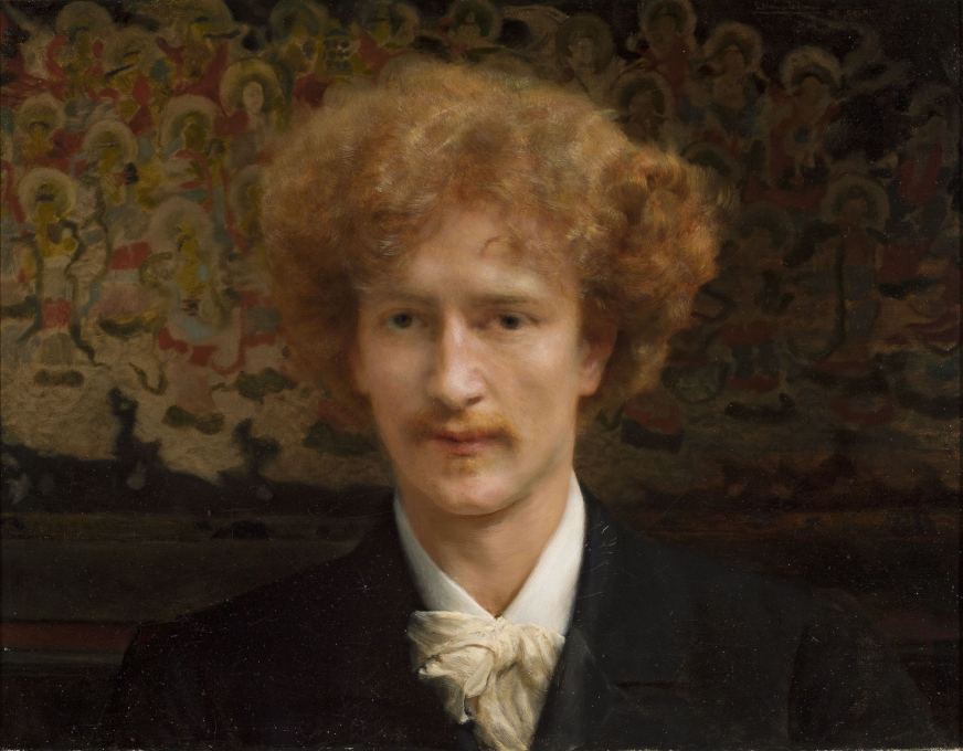 Portrait of I. J. Paderewski by Lawrence Alma-Tadema, 1890