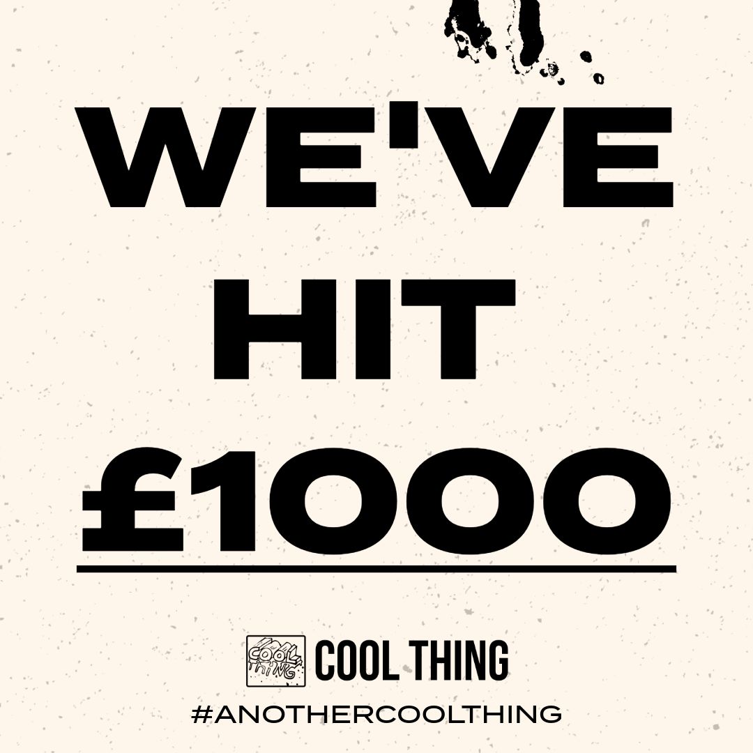 We have hit £1000

Thank you everyone! 🙏

The fun continues this Saturday at Roots Hall football ground Southend.

You can still donate here: 
justgiving.com/page/coolthing…