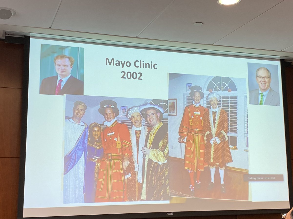 What a pleasure to have a familiar face present at our GI Research Conference! @JeanFredericCo1 @MayoClinicGIHep “the road to prevention in #IBD “