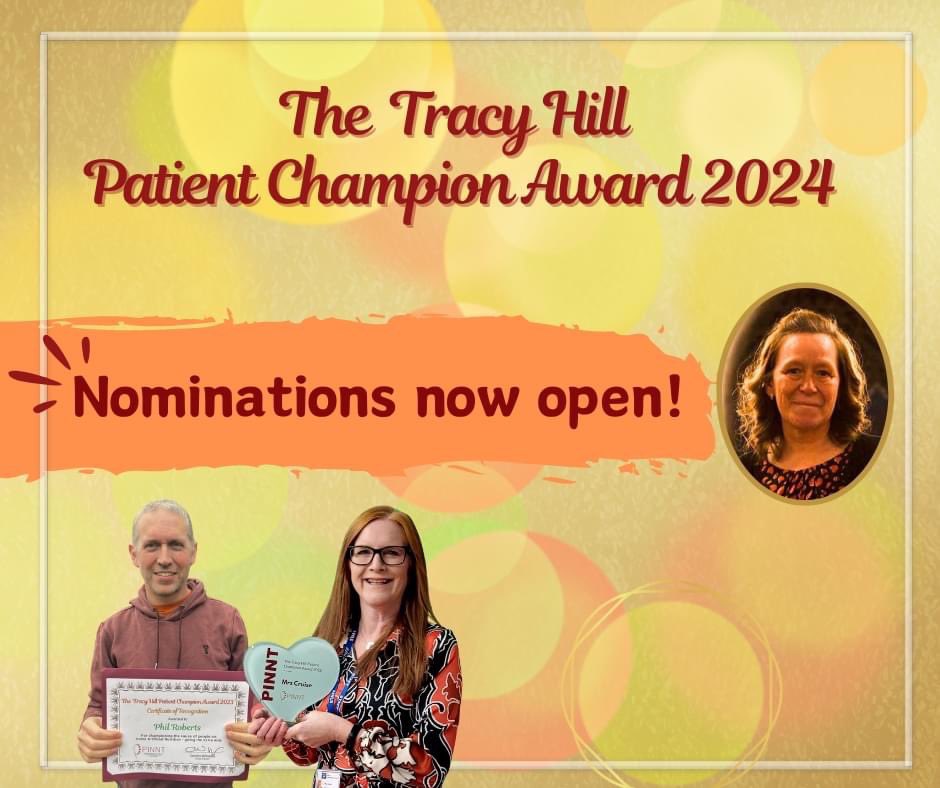 PINNT (@pinntcharity) on Twitter photo Nominations for 'The Tracy Hill Patient Champion Award 2024' - now open! Do you know someone/people who have gone the extra mile?!?
➡️ Read more & nominate via this link: bit.ly/4bg2i5Y
🟠 T&Cs apply.
🟠 Close on Friday 19 July 2024 at 5 pm. <a href="/BAPENUK/">BAPEN UK</a> <a href="/NNNGUK/">NNNG</a> <a href="/BDA_PENG/">BDA Parenteral and Enteral Nutrition Group</a> Nominations for 'The Tracy Hill Patient Champion Award 2024' - now open! Do you know someone/people who have gone the extra mile?!?
➡️ Read more & nominate via this link: bit.ly/4bg2i5Y
🟠 T&Cs apply.
🟠 Close on Friday 19 July 2024 at 5 pm. <a href="/BAPENUK/">BAPEN UK</a> <a href="/NNNGUK/">NNNG</a> <a href="/BDA_PENG/">BDA Parenteral and Enteral Nutrition Group</a>