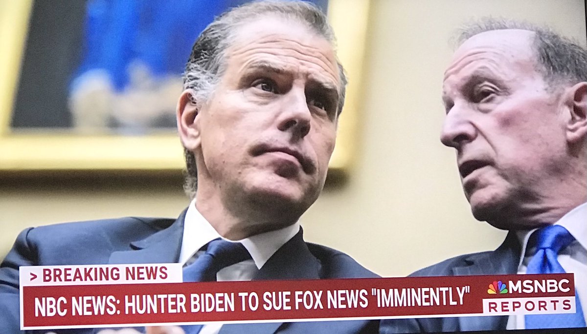 Hunter Biden and team suing @FoxNews for avalanche of lies,  alleging conspiracy to defame and unlawful publication of “hacked” images, seeking corrections and retractions on air and in online articles to claims that President Biden and his son engaged in a bribery scheme abroad.