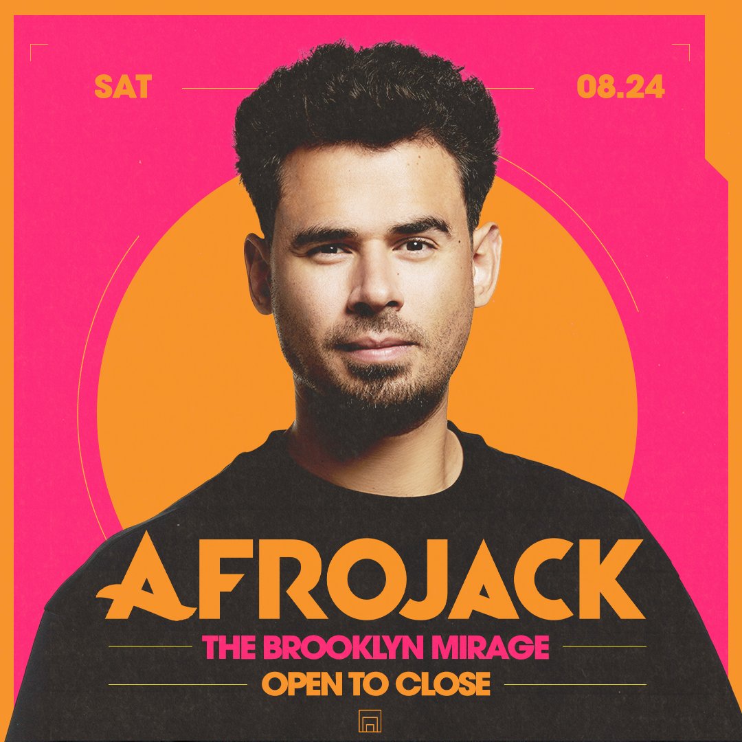 He's back. @Afrojack serves up another open to close set at The Brooklyn Mirage on Saturday, August 24 🔥 Last year sold out, don't miss out. Presale begins Thursday 5/2 at 11am, sign up for access → app.hive.co/l/3vdbz6 For tables, email reservations@avant-gardner.com⁠