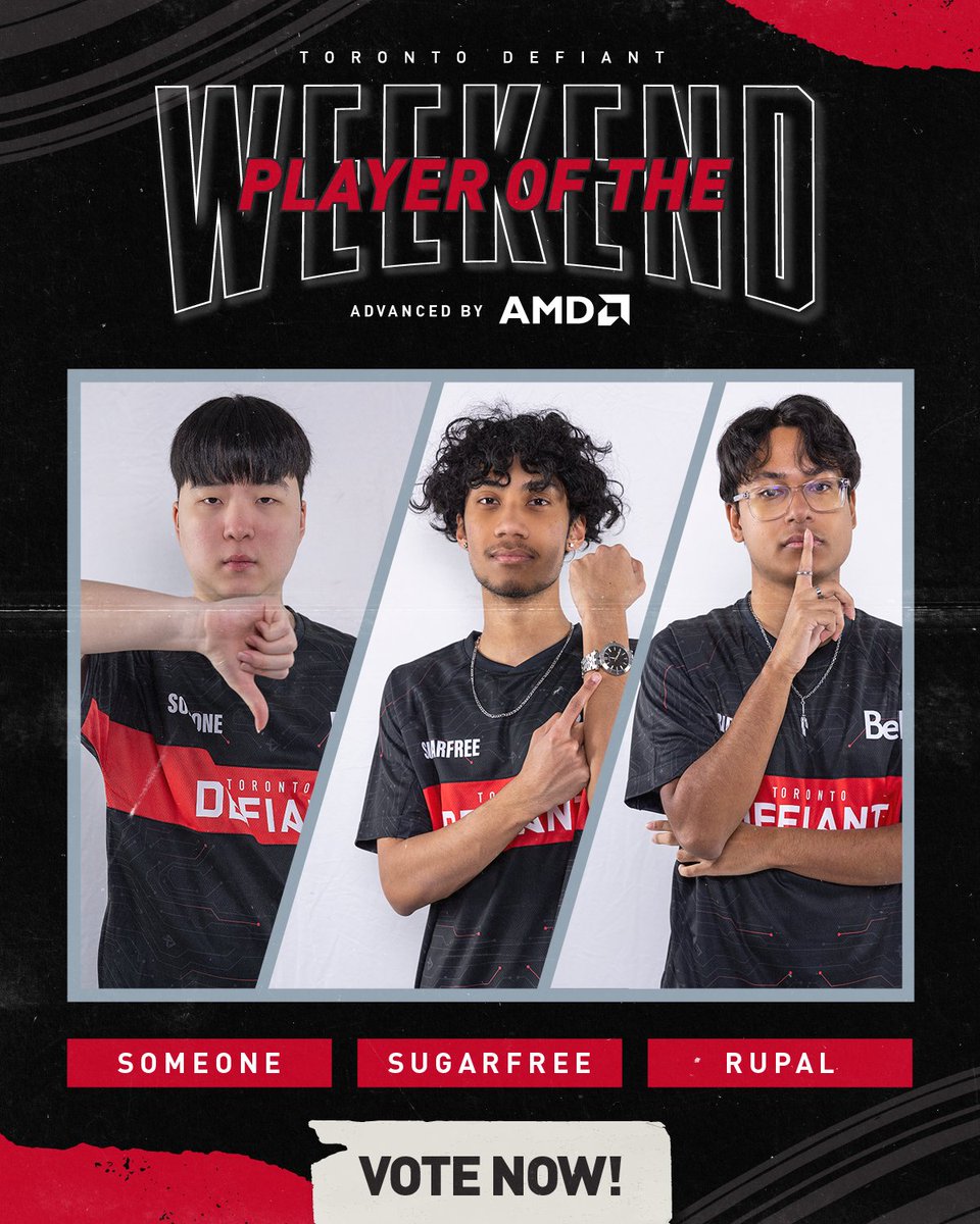 Back to back #OWCS NA Stage champs has a nice ring to it. 🏆

Who do you think showed up and showed off this weekend?

#RiseTogether | @AMDGaming