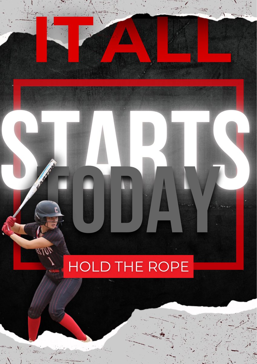 First day of practice today! 

Get excited panther nation! It’s going to be a great year of softball!

 #holdtherope #firstday
