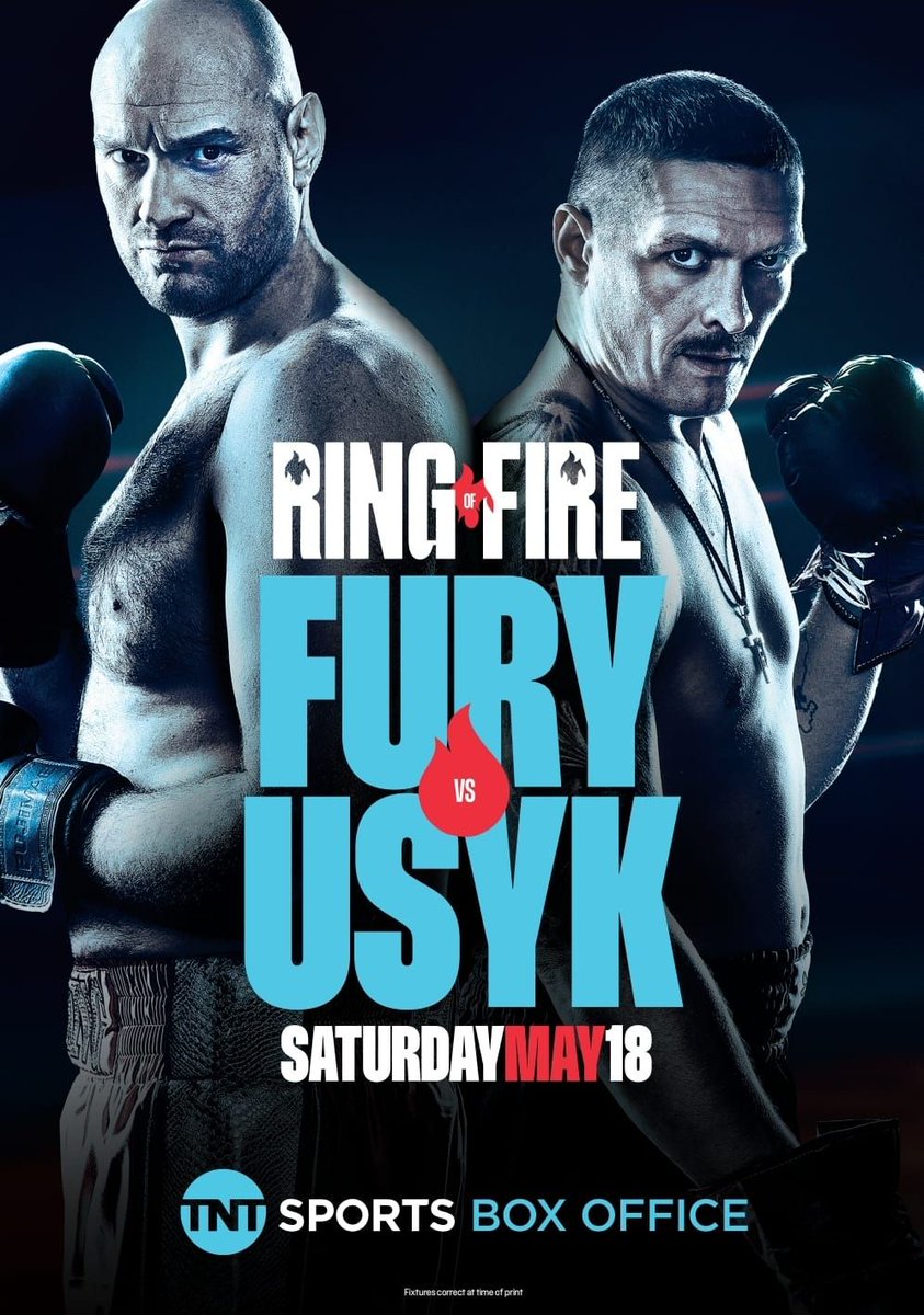 🥊 Fury v Usyk 🥊 Join us for the big Fight Night at Longlevens Rugby Club on Saturday 18th May. We are showing Fury vs Usyk from 6:30pm on all 3 screens. Free entry. Food subject to availability. *** Subject to changes or cancellation of the fight or broadcasters.