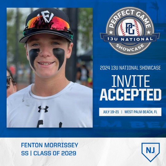 13U NATIONAL INVITE ACCEPTED 🔒 @fentonmorrissey x #13uNational