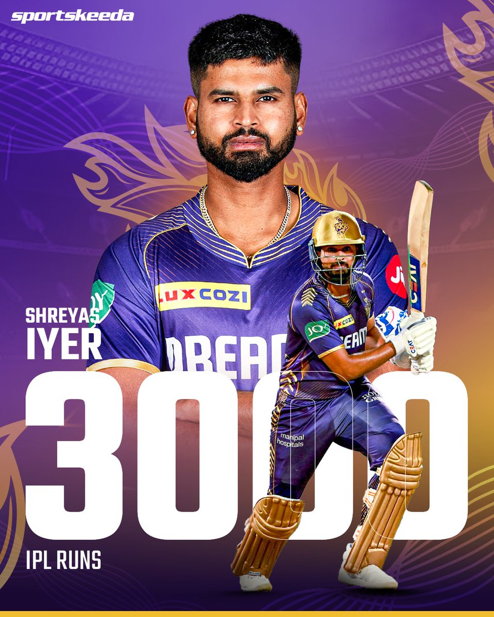 3️⃣0️⃣0️⃣0️⃣ IPL runs and counting for Shreyas F-Iyer 🔥

#ShreyasIyer #IPL2024 #KKRvDC