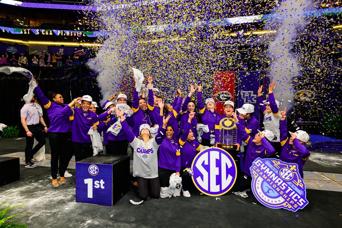 LSU Gymnastics tweet media