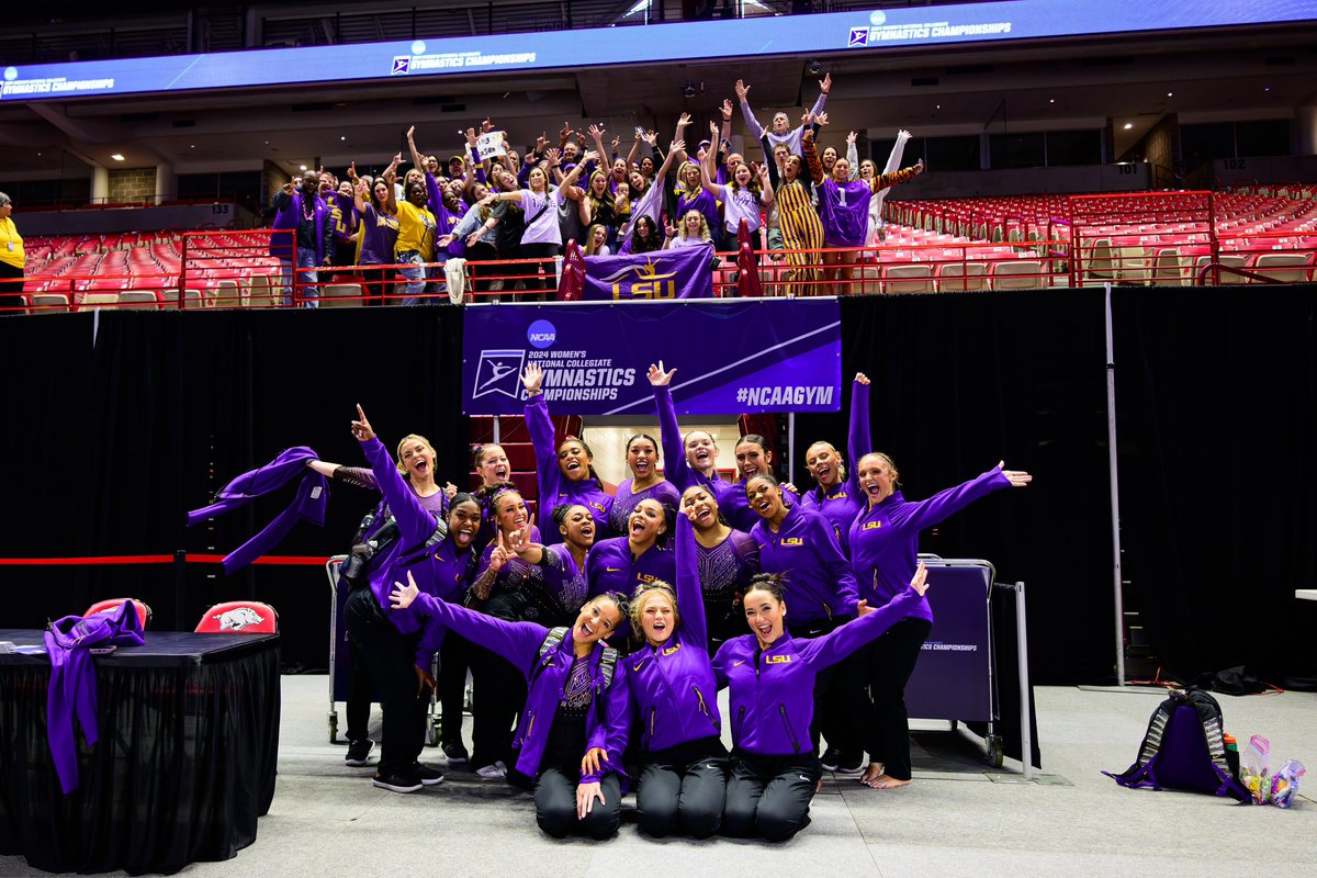 LSU Gymnastics tweet media
