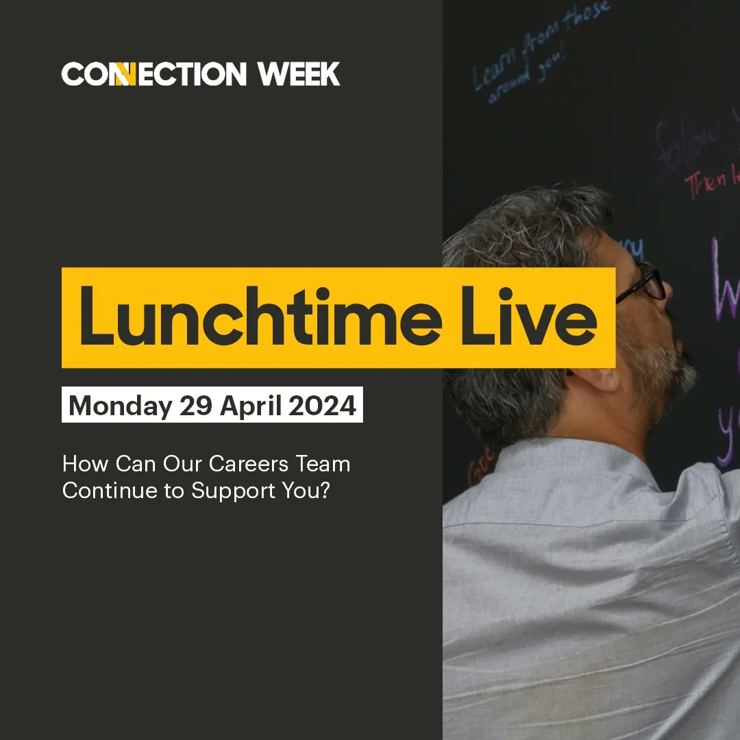 Our first live session of Connection Week is now available to view Find out more about our Careers Team @UniofSuffolk linkedin.com/events/howcano…