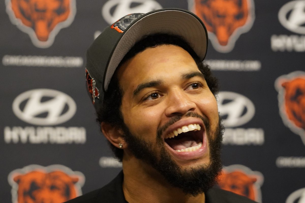 Caleb Williams is setting the tone when it comes to expectations for the #Bears. @dan_bernstein and @leilarahimi explain. 🎧 670thescore.com/listen 💻 twitch.tv/chicago670thes…