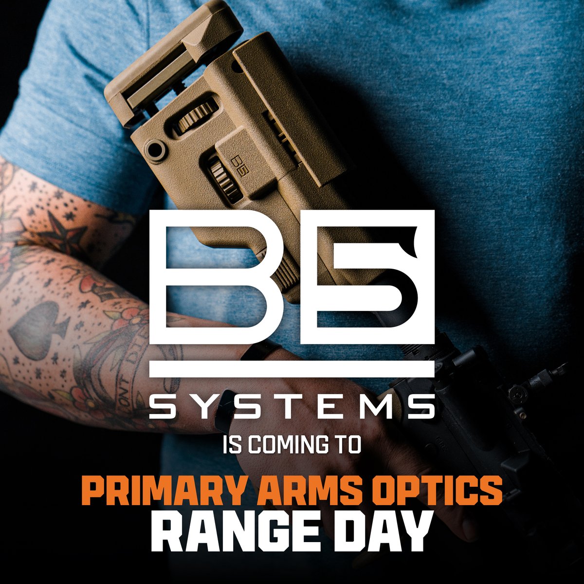 B5 Systems is on our Vendor list for #PAORangeDay2024 ! May 16th, join us 🤝 for our 4th Annual Range Day hosting 20+ Vendors & Pro Shooters including LIVE FIRE! ✨🎉 Tap the link in our #Instagram bio for details! 👆🖇️ #rangeday #waxahachie #ETTS #primaryarms #polymer