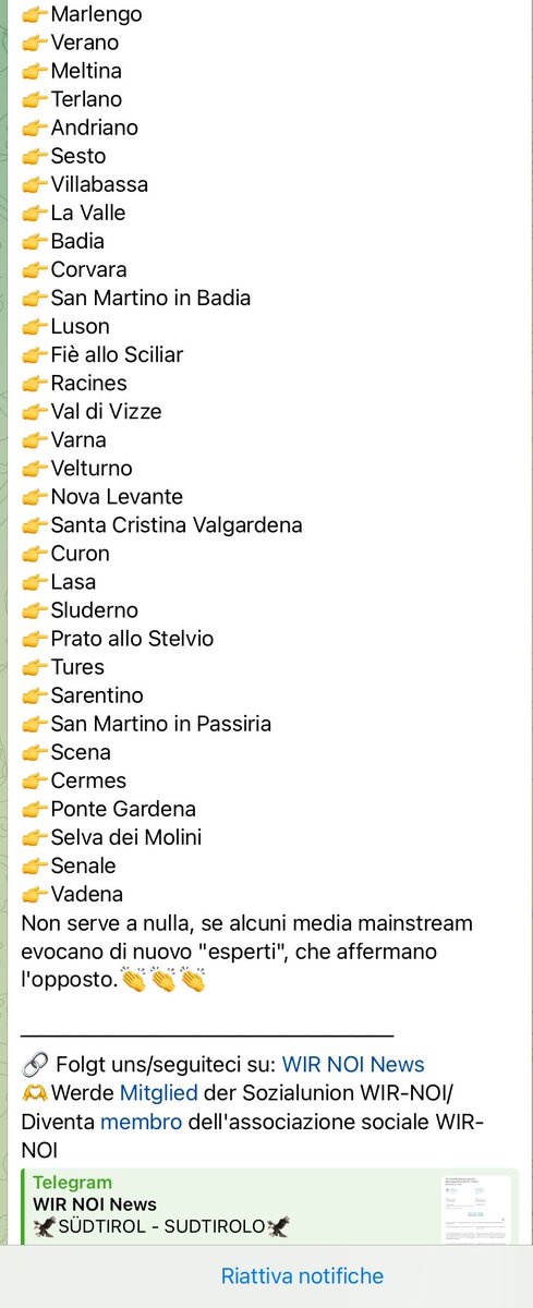 Di fronte ad un governo criminale, come altro definire le Vs scelte @Palazzo_Chigi @FratellidItalia @LegaSalvini in materia di aumento dei limiti di dell’inquinamento #elettromagnetico, la battaglia del sud Tirolo deve diventare quella di tutta Italia, grazie a @RHolzeisen