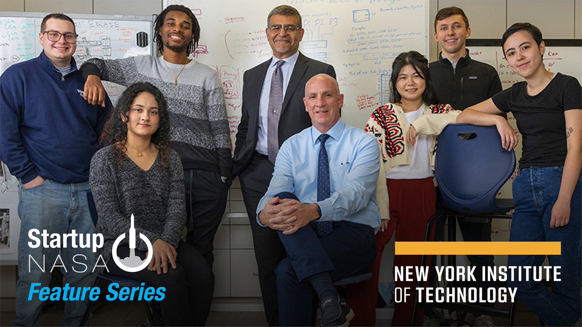 Wednesday, May 8th📢 Join us for a special webinar featuring New York Institute of Technology @nyit. Discover how their Entrepreneurship and Technology Innovation Center (ETIC) is empowering students to build technology prototypes from NASA patents. Register here:…