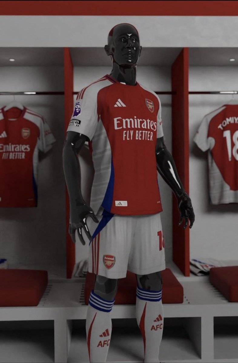 Arsenal 2024/25 home shirt …the more I see it, the more I like it #arsenal #afc