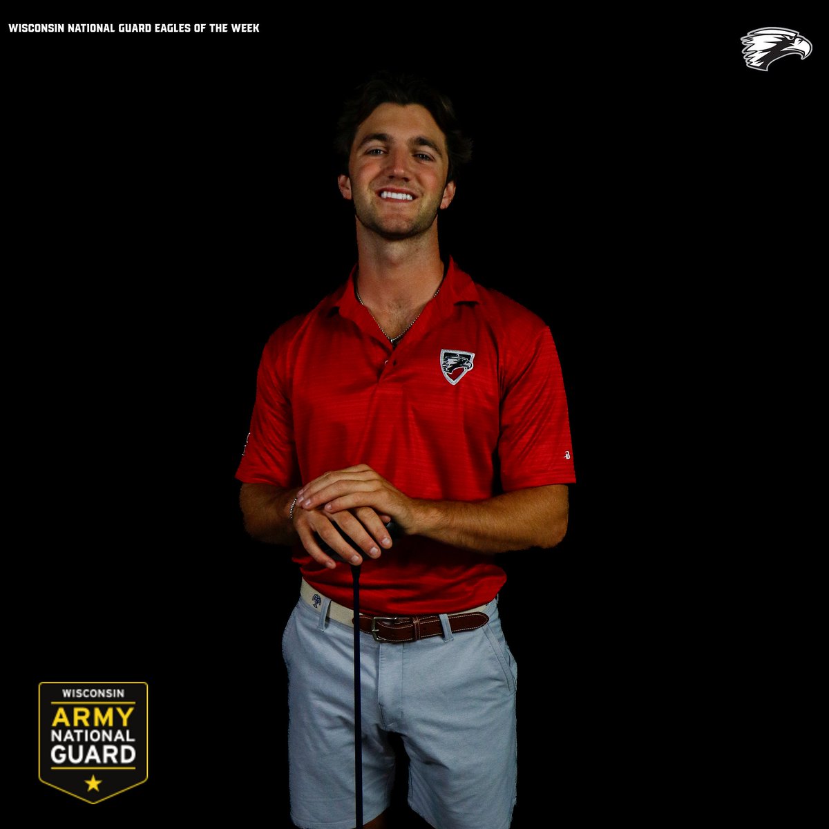 edgewoodeagles's tweet photo. Wisconsin National Guard @ECMensGolf Student-Athlete of the Week: Peter Haideman

🦅Earned his first All-NACC honors at the NACC Championships - finished 9th 
🦅Led the Eagles at their home Quadrangular to finish sixth - 78 https://t.co/I7MqdbVYxv