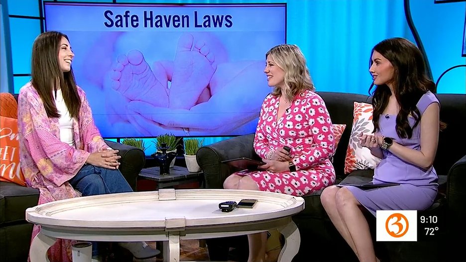 CT mom Kelly talks about her journey of adoption through the Safe Haven for Newborns Act: wfsb.com/video/2024/04/…