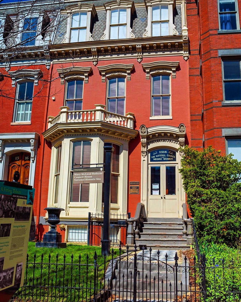 It’s #NationalParkWeek! We celebrate our friends at the Mary McLeod Bethune Council House National Historic Site in Washington, D.C. The site was the home of B-CU Founder, Dr. Mary McLeod Bethune during her tenure as the president of the National Council of Negro Women (NCNW).