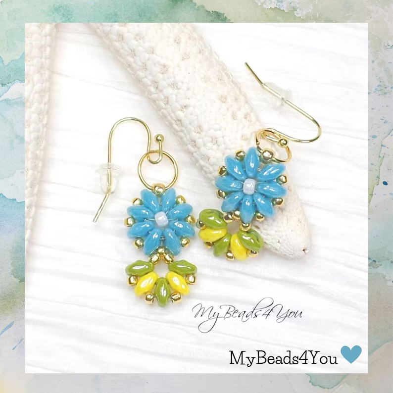 #Earrings #smilett23 #giftideas #giftforher #motherdsygiftideas #flowers #beadedflower #summerfashion #beadwork #beadwoven #etsyfashion #fashionista #blueflowers #floral #mybeads4you #etsyfinds #epiconetsy #etsychaching
mybeads4you.etsy.com/listing/164834…