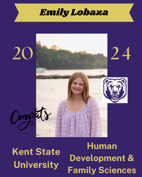 Congratulations Emily on your acceptance to Kent State University!  #NRInspireGreat #AspireHigher #collegebound #humandevelopment #familysciences