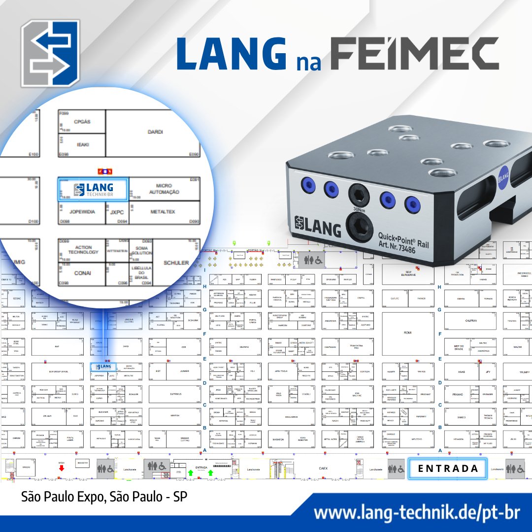 langtechnik_br's tweet image. É SEMANA QUE VEM!!!

Dias 07 a 11 de maio de 2024, no São Paulo Expo, São Paulo, SP. Estande E099!

Acesse o site feimec.com.br/pt/credenciame… para mais informações!

NOS VEMOS LÁ! 😉

#feimec2024 #langtechnik #langtechnikbr #usinagembrasil #usinagem #fixação #automação #inovação