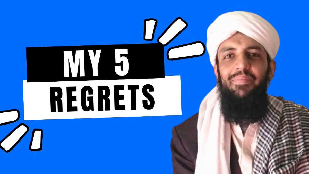 In this video, I am going to be talking about the 5 regrets that I have and wish I had started earlier. 

These are the points that I didn't perform in the start of my career and these points will help you learn from my mistakes.

youtube.com/watch?v=YiBo6E…