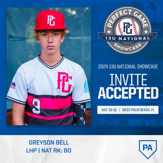 13U NATIONAL INVITE ACCEPTED 🔒 @GreyBell7 x #13uNational