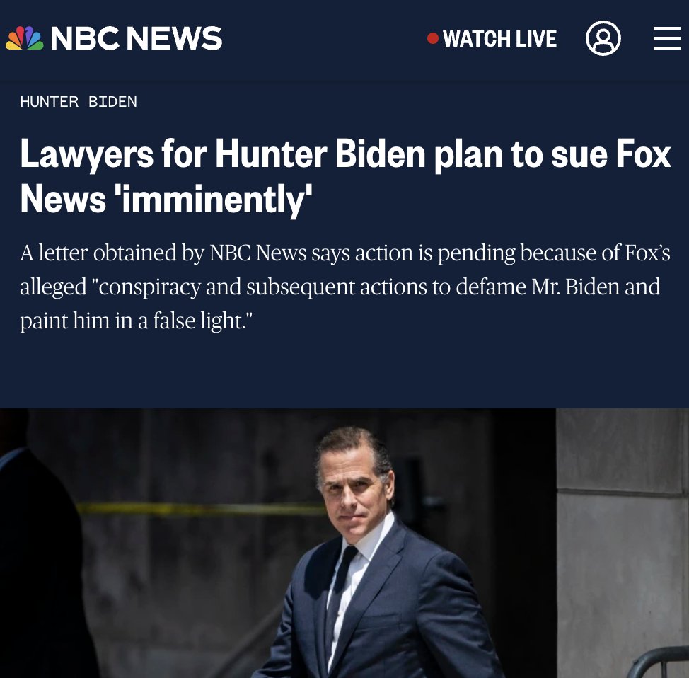 Assuming Hunter Biden wants his dad to win the election, this seems ill-advised