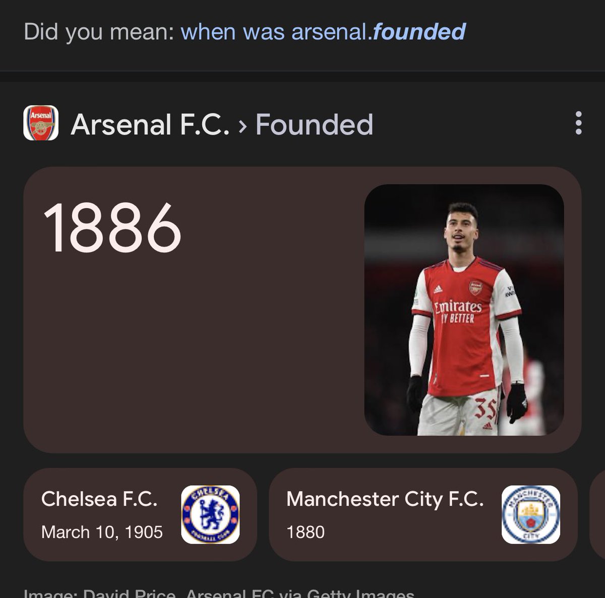 Assnal will never touch these..

& he did in 4 years.

Arsenal F.C Founded (1886) 
No CWC/UCL/SC😂