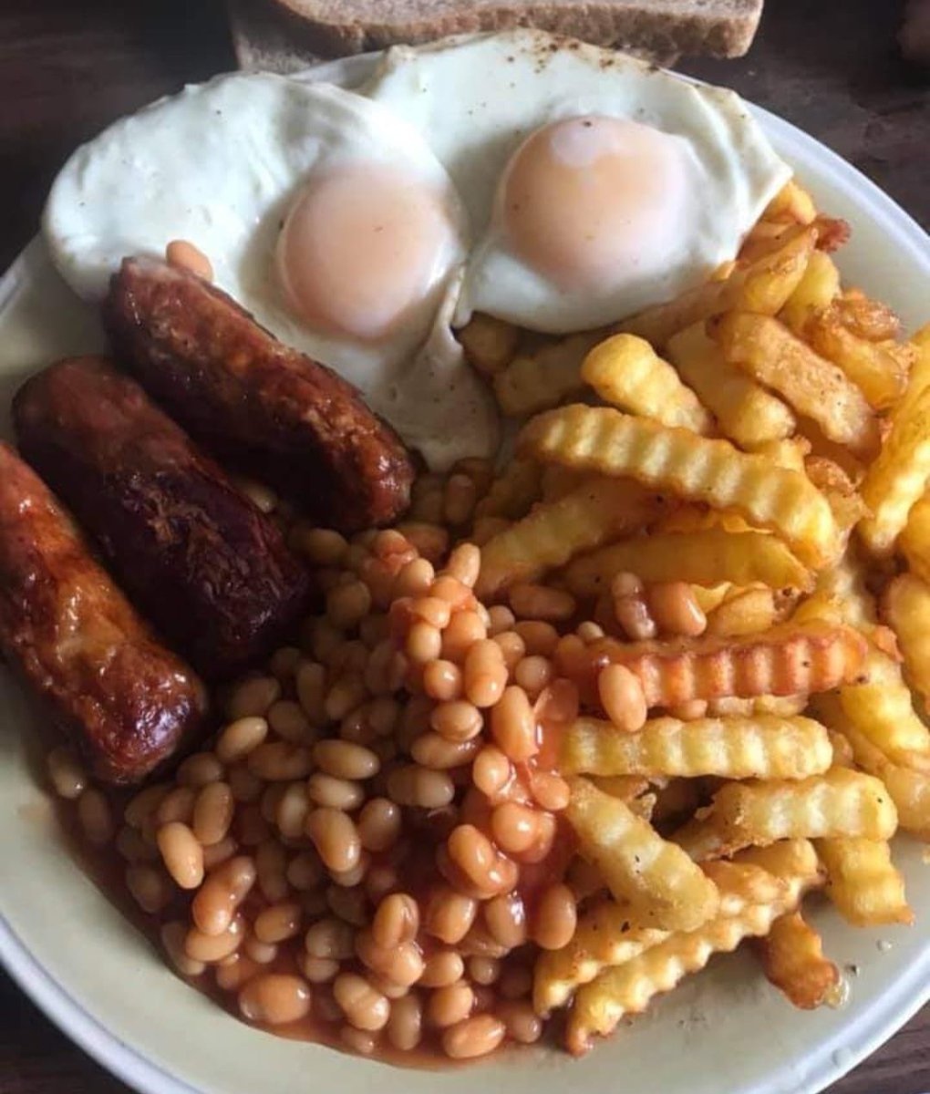 Sausage, Egg, Chips and Beans