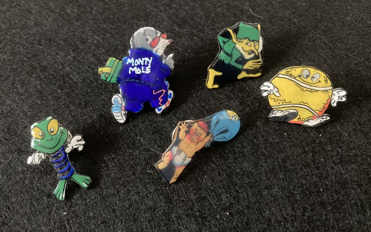 Some gremlin pins I’ve made based on their #c64 titles.