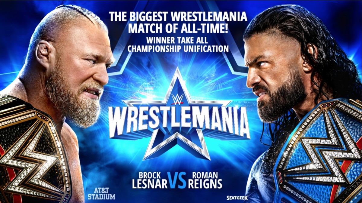 Roman is also the wrestler to have to all-time stinkers of main events at WrestleMania lmao