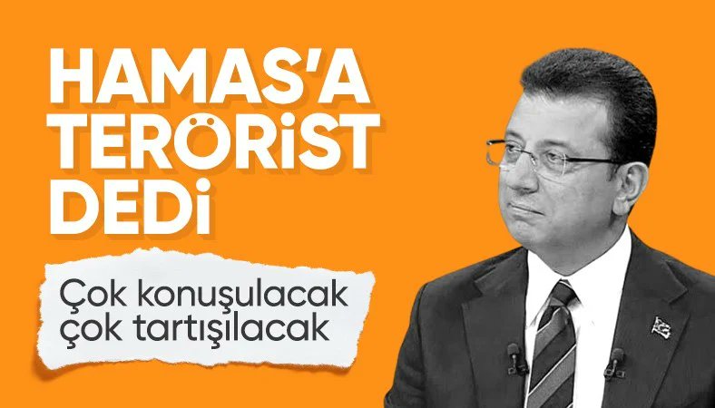 Ekrem İmamoğlu bu güne kadar PKK için terörist dediğini hiç duymadık. Bu açıklama ile kime hizmet ettiğini bir kez daha gösterdi.
--
tavuk #KassamTugayları #MertYazıcıoğlu  Devlet Bahçeli
Türkiye'ye 6,3 Açığa  Daltonlar 
Ekrem İmamoğlu  #Göbeklitepe 
Sinan Ateş  Kaza Hisseler