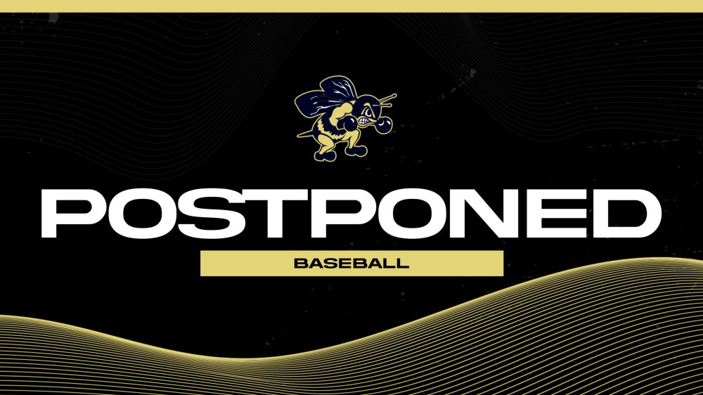 SCHEDULE UPDATE: Varsity and JV Baseball is postponed today!