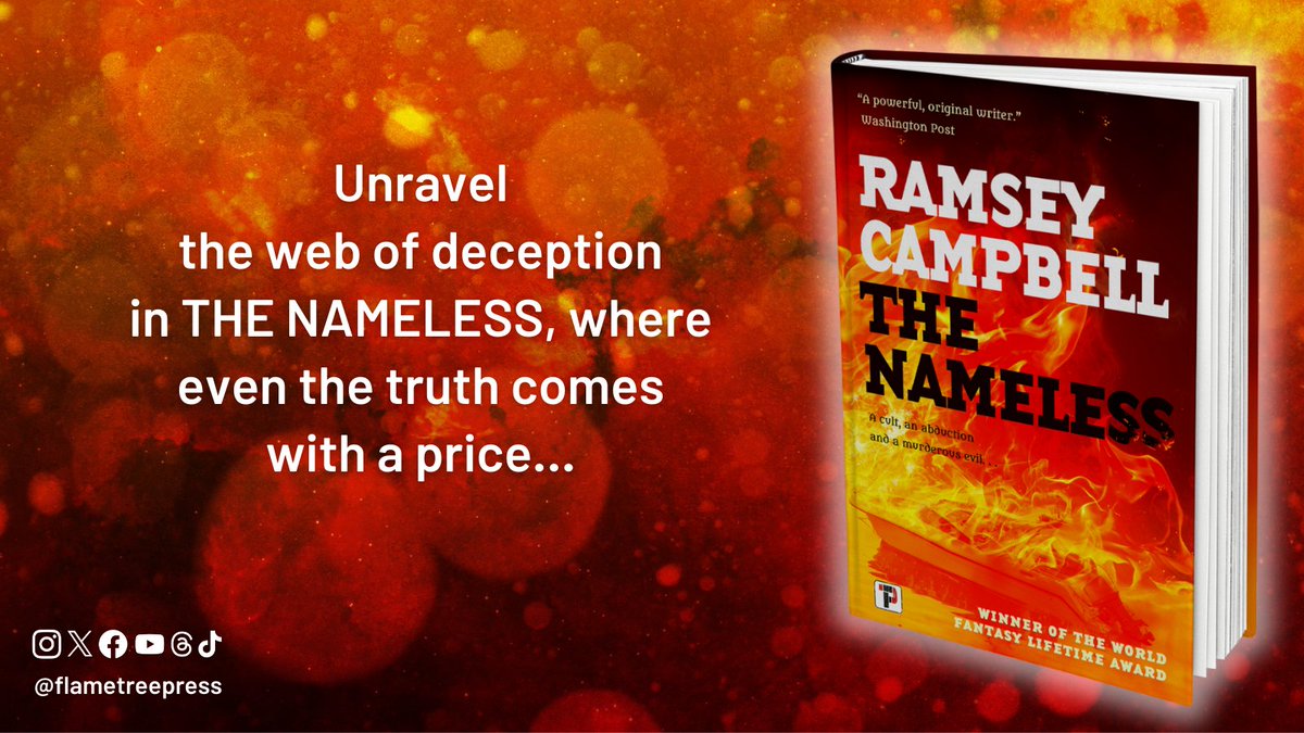 Each page of #TheNameless holds a new revelation, a new puzzle begging to be solved. @ramseycampbell1 flametr.com/4a8j32z