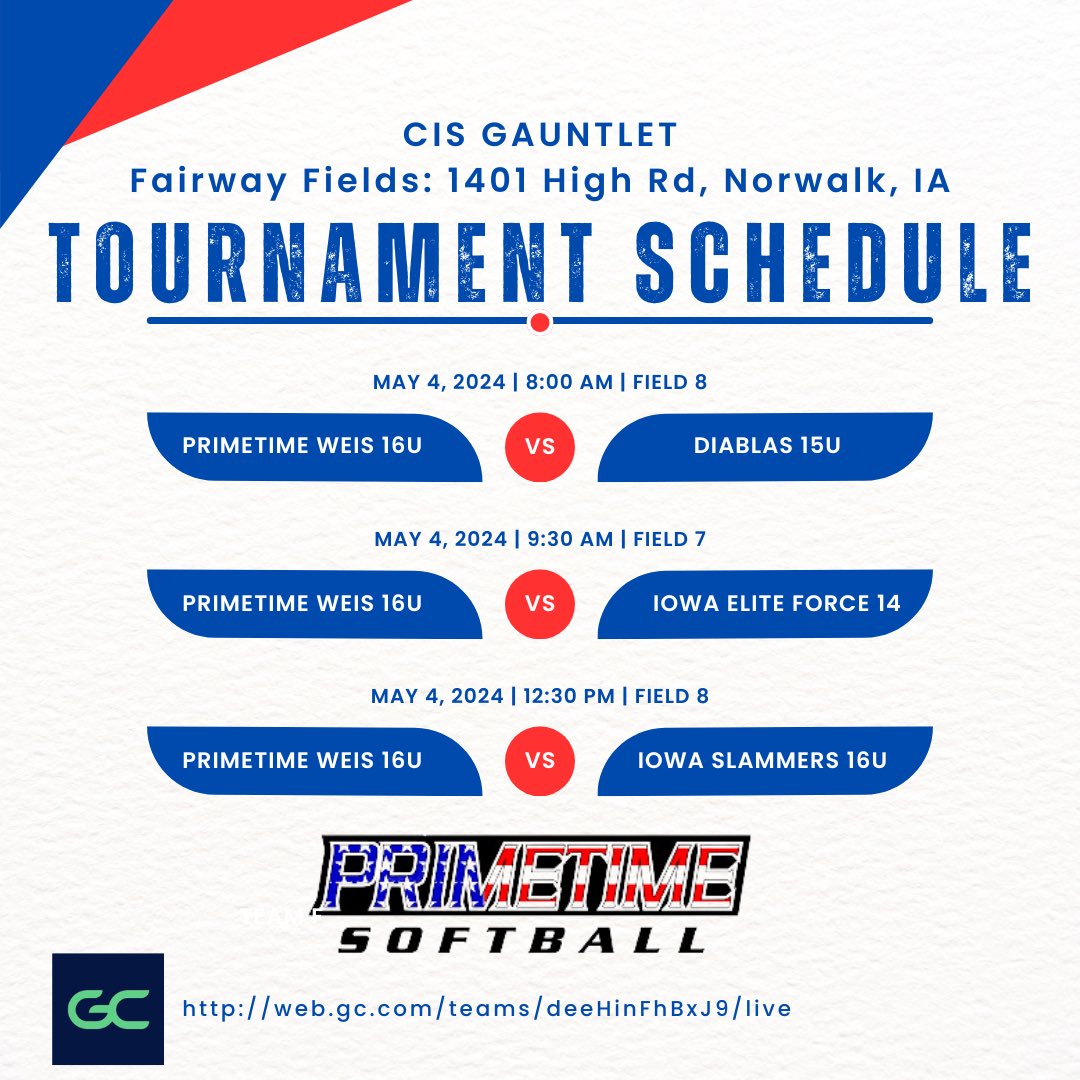 Heading to Norwalk, IA this weekend for the CIS Gauntlet! 🇺🇸🇺🇸