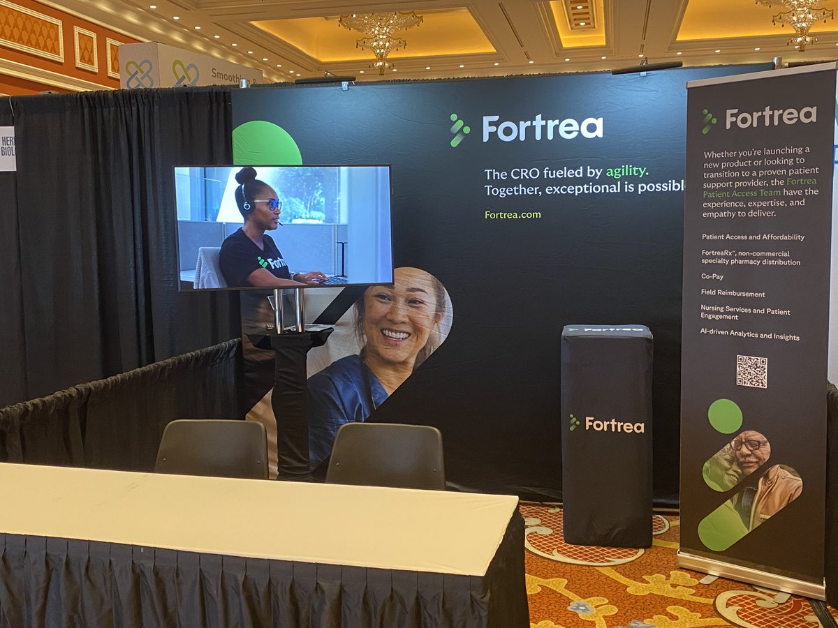 Fortrea is on site at #Asembia24 summit. Stop by booth 1634 and chat with our team! fortrea.com/about-us/event… #marketaccess #patientaccess #Asembia24 #axs24 #pharma
