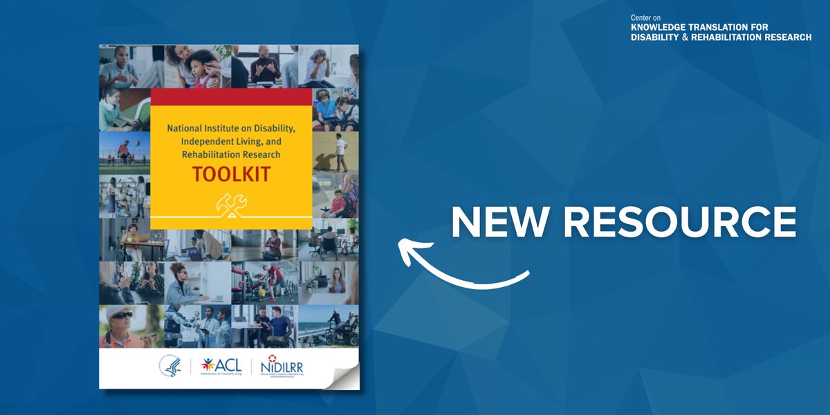 Check out this new toolkit from @ACLgov that explores NIDILRR’s mission, work, and resources. acl.gov/sites/default/…